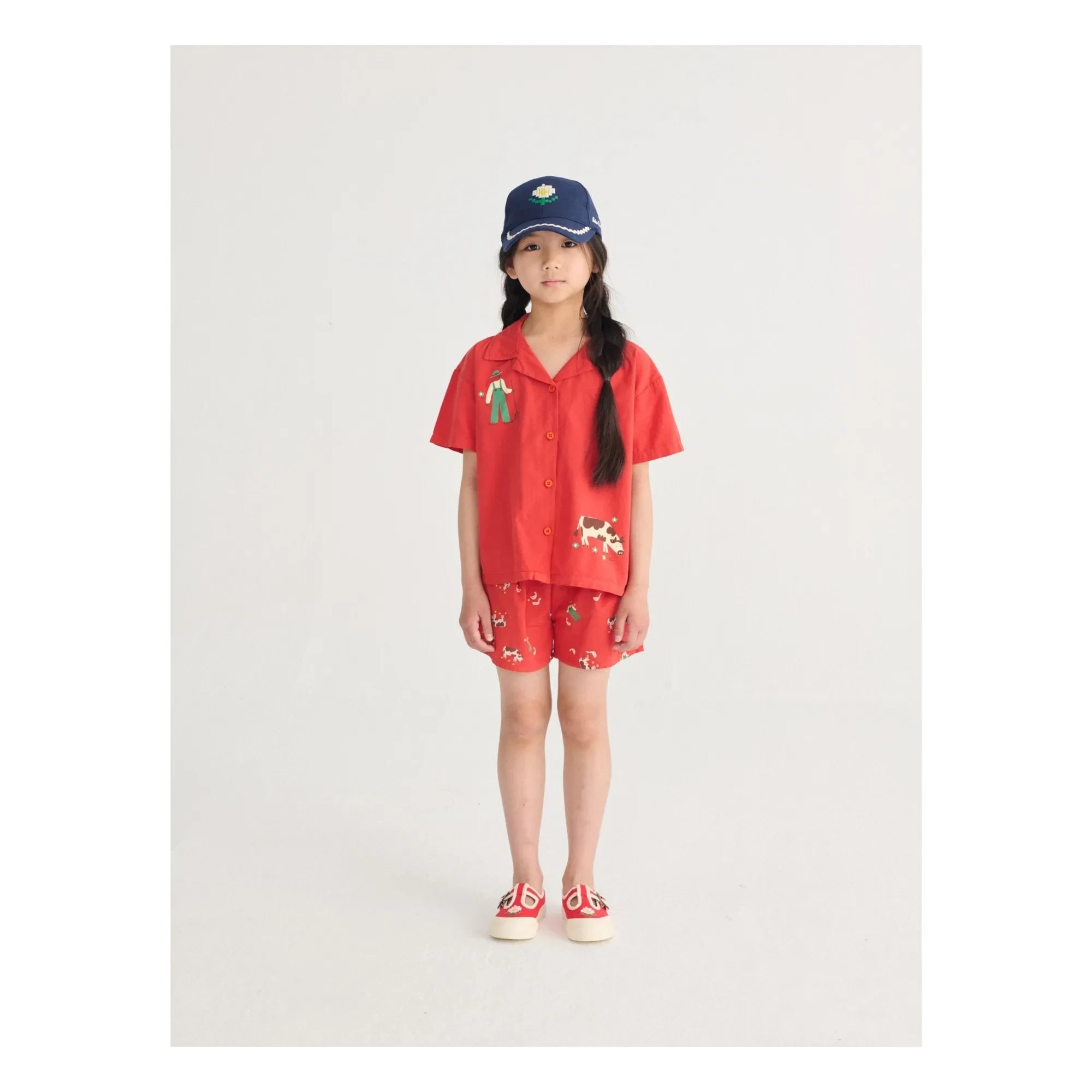 Bobo Choses - Marguerite Hat Made from Recycled Fibers | Navy Blue