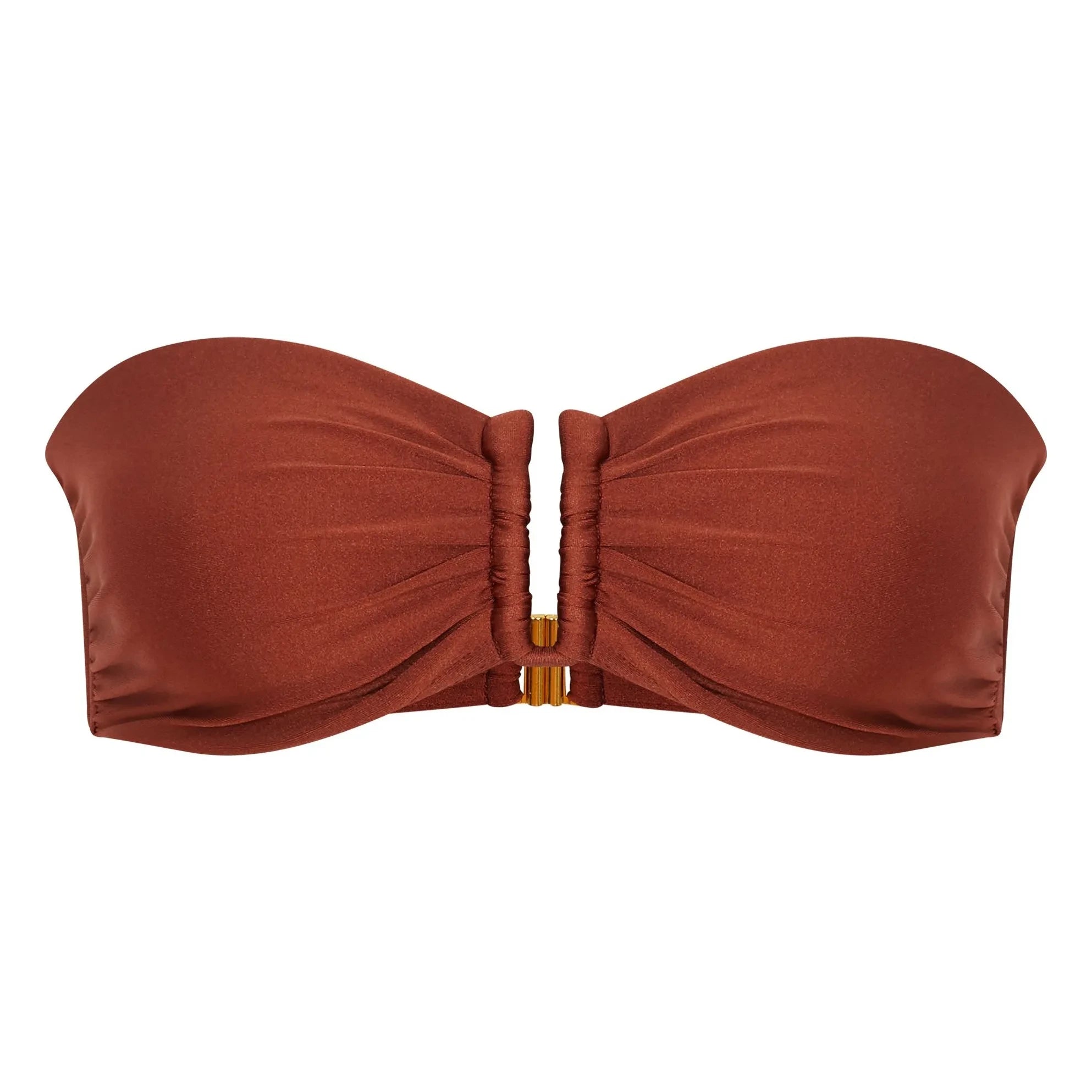 Alma Deia - Blake Bandeau Üst | Terracotta