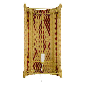 House of Capricorn - Coruche Wicker Wall Lamp