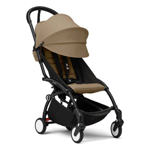 Stokke® - YOYO³ 6+ Bebek Arabası Siyah çerçeve | Toffee