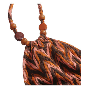 Icone - Brigitte Chevron Bikinioberteil | Pfirsich
