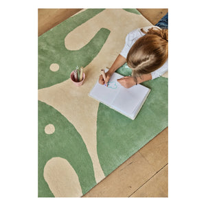 Bleuu-studio - Elephant Carpet | Green