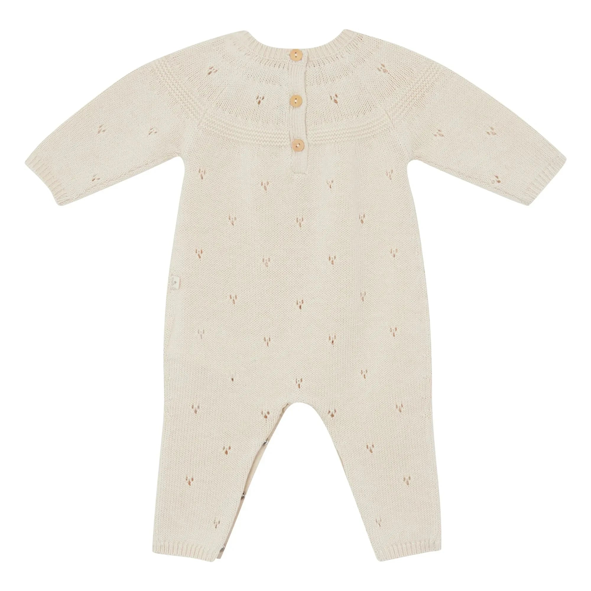 Bonton - Lalaland Merinos yün tulum | Ecru