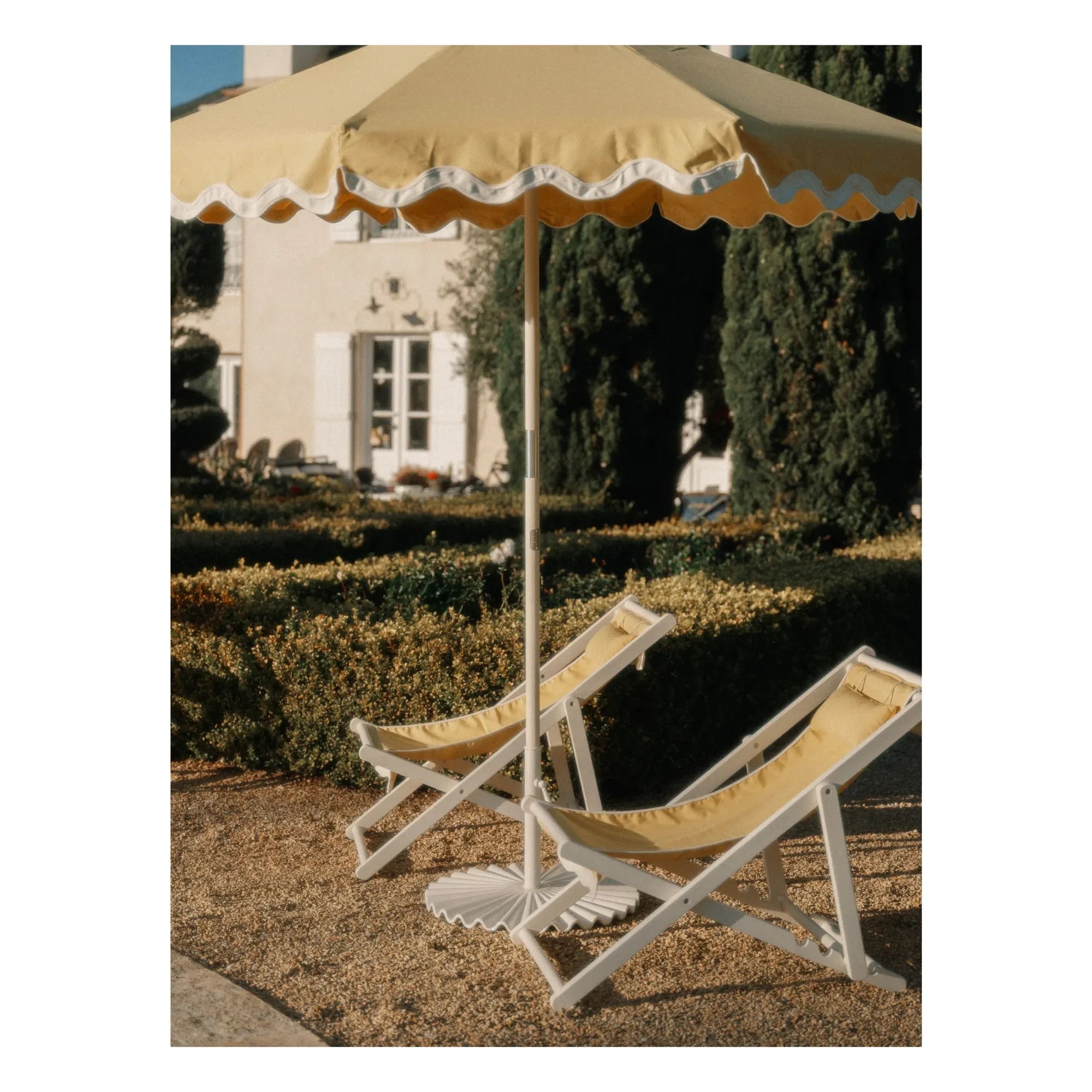 Business & Pleasure Co. - Beach Club Wellenschirm | Gelb