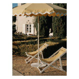 Business & Pleasure Co. - Beach Club Wellenschirm | Gelb