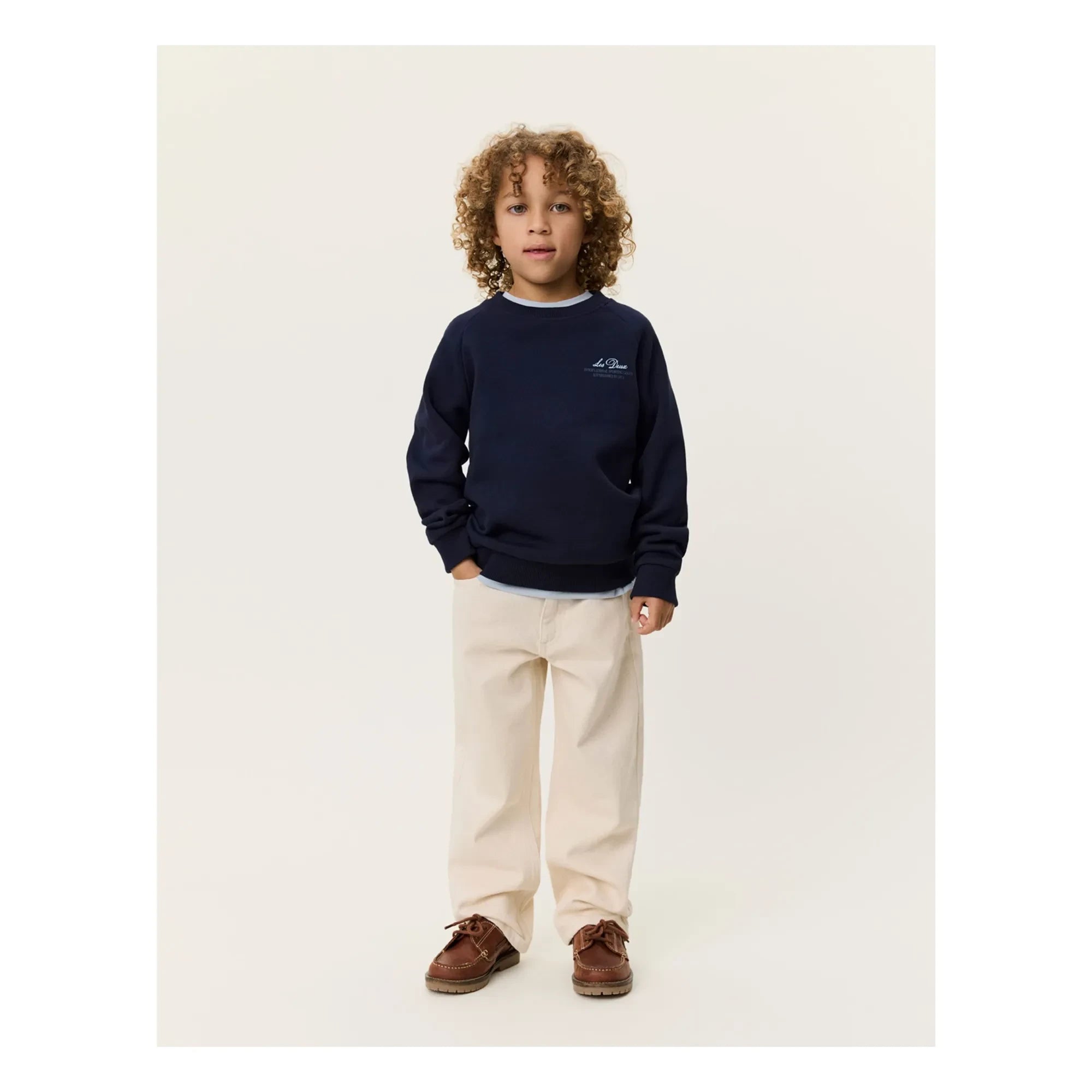 Les Deux - Globe Les Deux Organic Cotton Sweater | Black