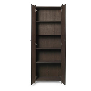 Ferm Living - Feststehender Schrank | Dunkle Eiche