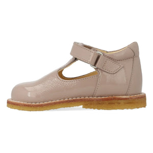 Angulus - Klassische Baby-Schuhe mit Herzmotiv | Hellrosa