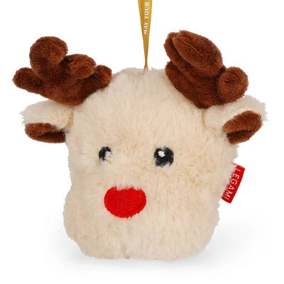 Legami - Rentier Plüschspielzeug Weihnachtsbaumdekoration - Oh-Oh-Ohrnaments