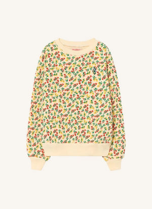 The Animals Observatory - Çiçekli Sweatshirt | Ecru