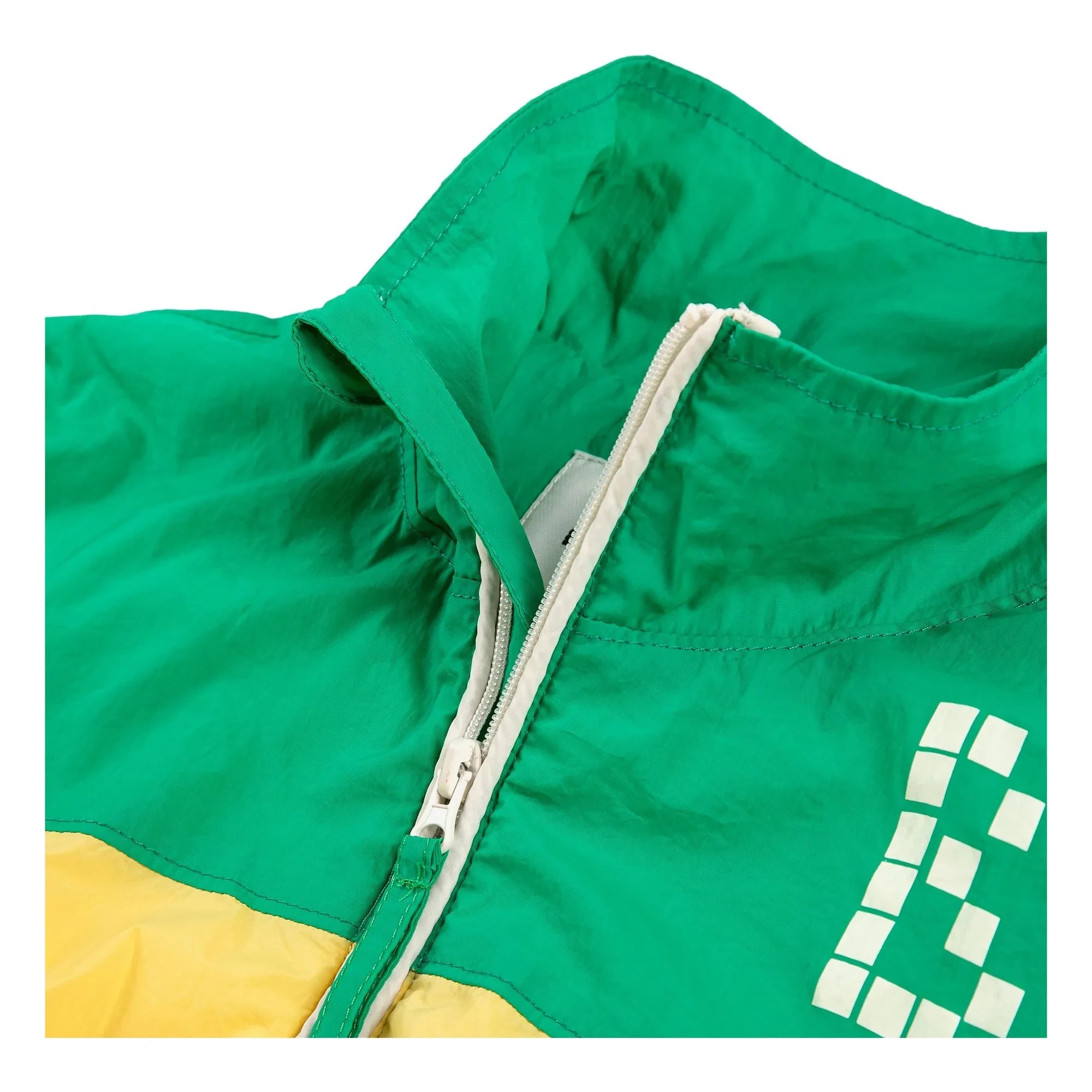 Bobo Choses - BC Colorblock Recycled Fiber Tracksuit Top | Yellow