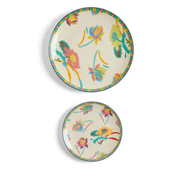 Lisa Corti - Japanische Porzellanteller - 2er Set | Creme