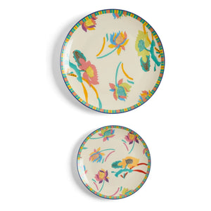 Lisa Corti - Japanische Porzellanteller - 2er Set | Creme