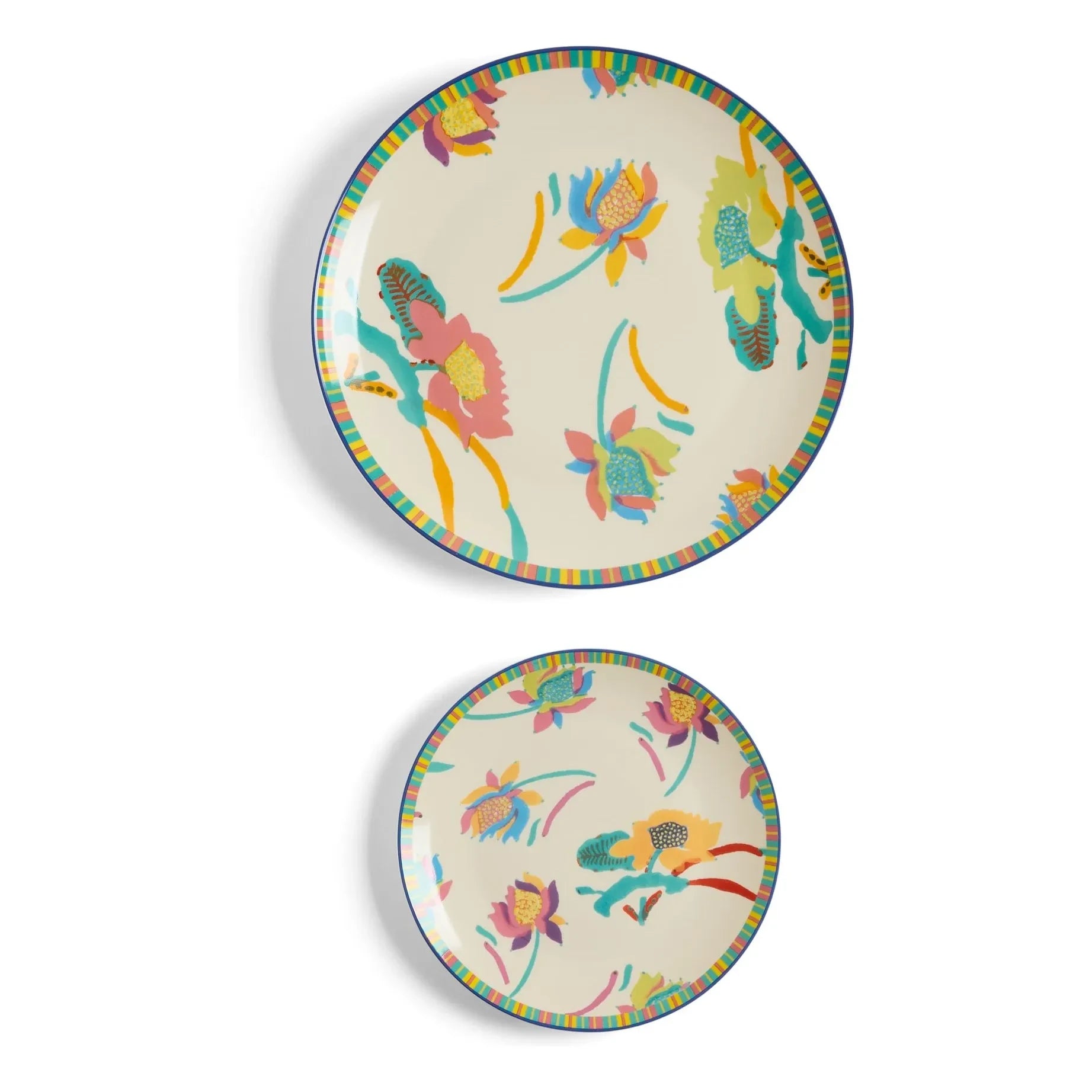 Lisa Corti - Japanische Porzellanteller - 2er Set | Creme
