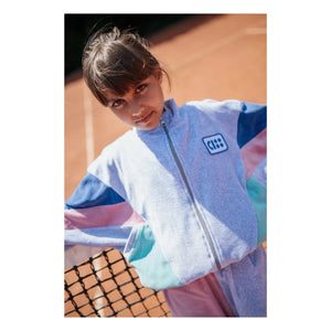 Cos I Said So - Farbblock-Jacke aus Bio-Baumwolle | Graumeliert