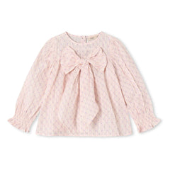 Fliink - Zorro Bow Blouse | Pink