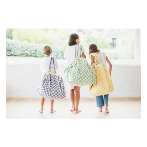Play and Go - Noomad Bag / Play Mat - Vichy | Yellow