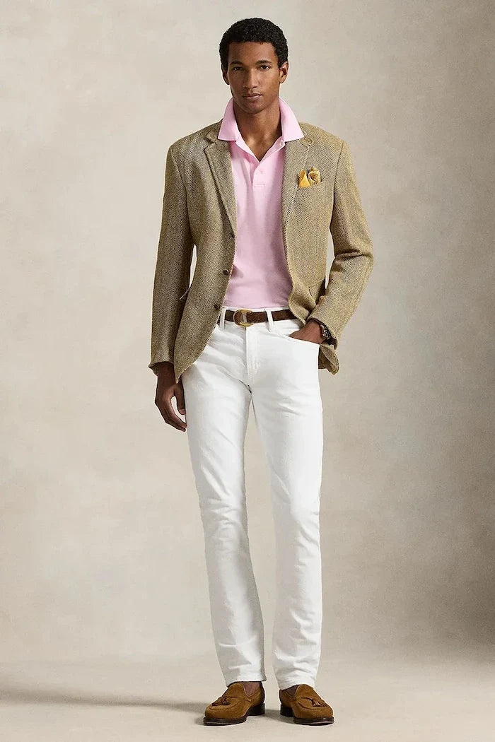 Polo Ralph Lauren Erkek Pamuklu Polo Yaka Tişört