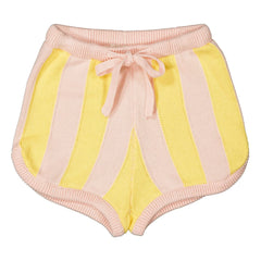 Louis Louise - Gestreifte Iris Shorts | Gelb