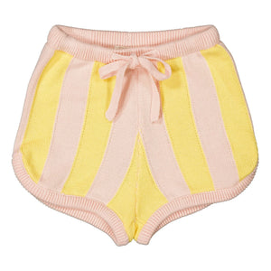Louis Louise - Gestreifte Iris Shorts | Gelb