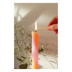 Lex Pott - Rope Candles - Set of 4 | Orange