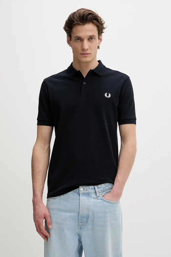 Fred Perry Yakalı Pamuklu Tişört