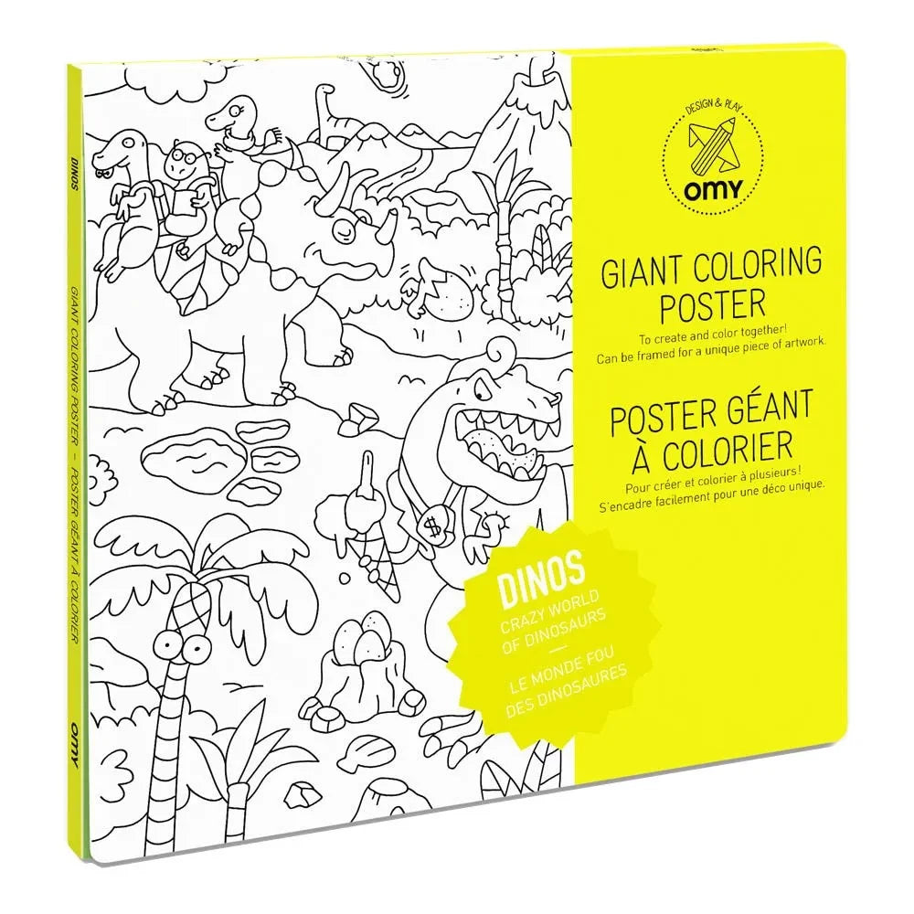 Omy - Dinos Dev Boyama Posteri