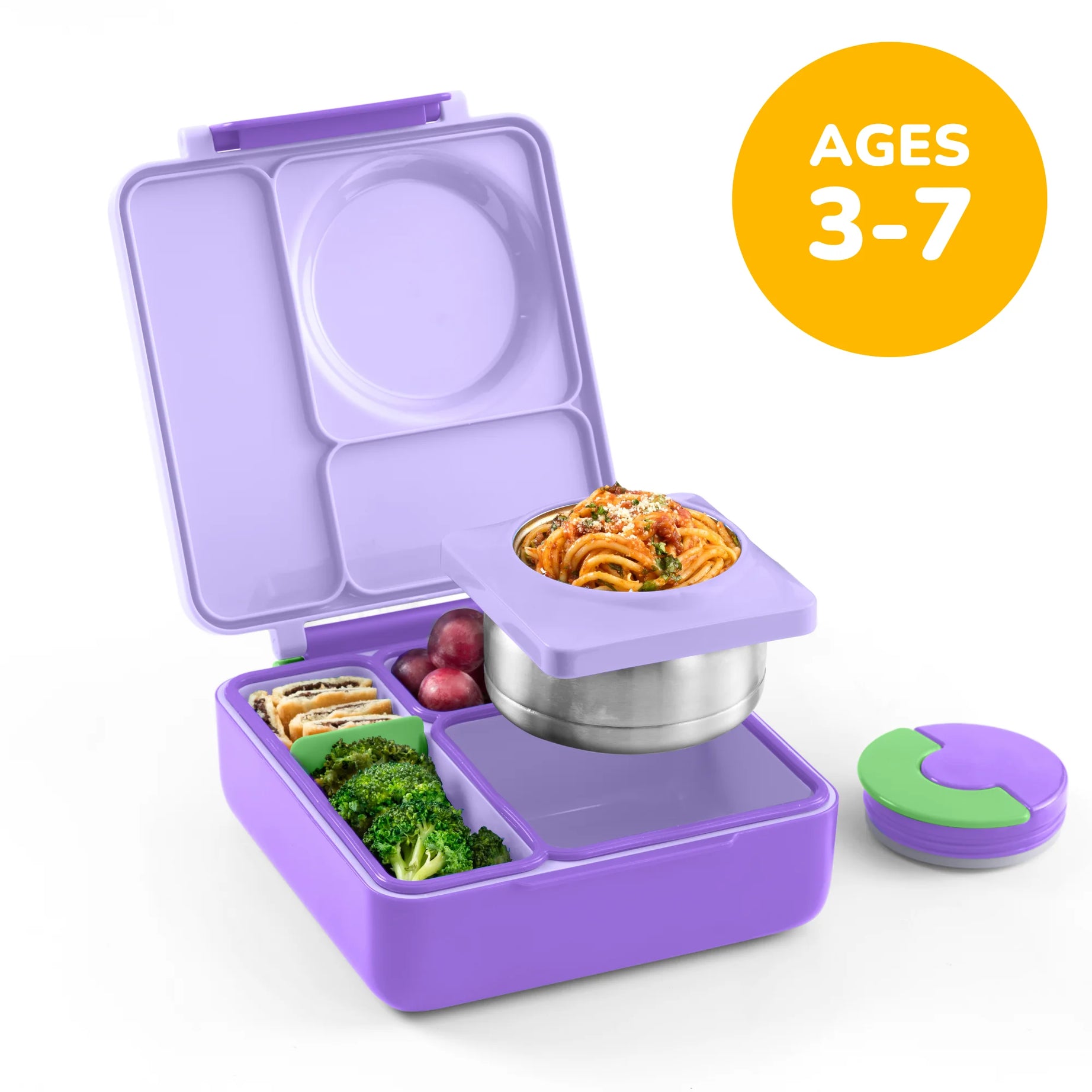 Omiebox - Boîte à repas Bento isolée thermique lilas violet