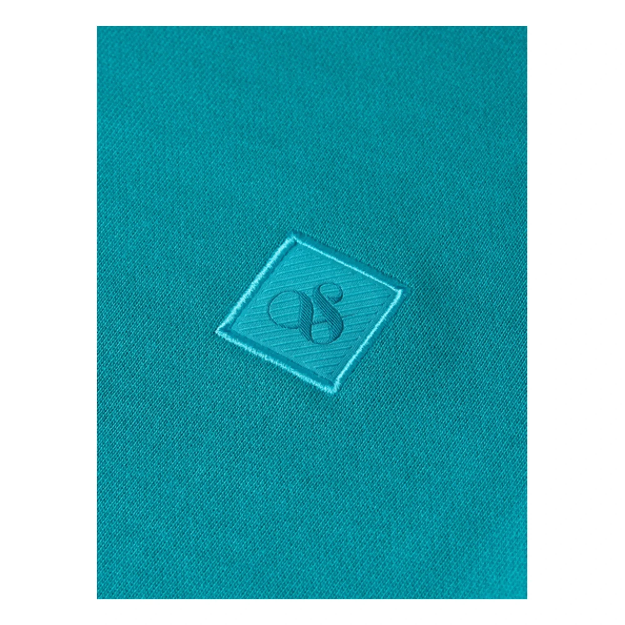 Scotch & Soda - Logo Badge Sweat Organic Cotton | Lagoon Blue