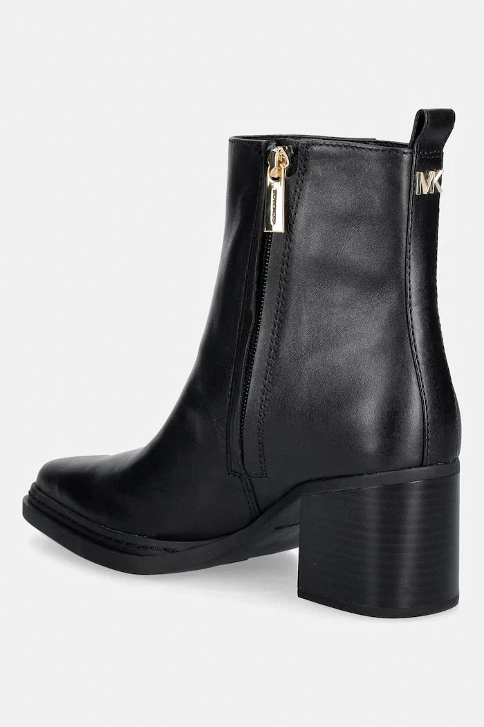 MICHAEL Michael Kors kadın deri kalın topuklu bot Lex Bootie