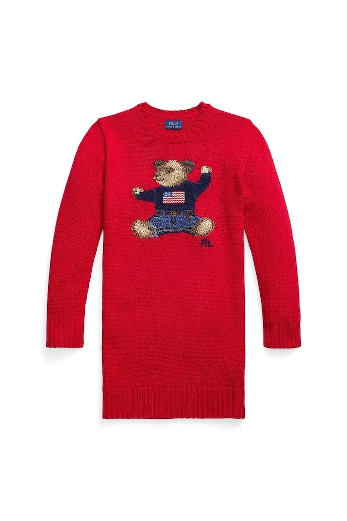 Polo Ralph Lauren Çocuk Pamuklu Elbise