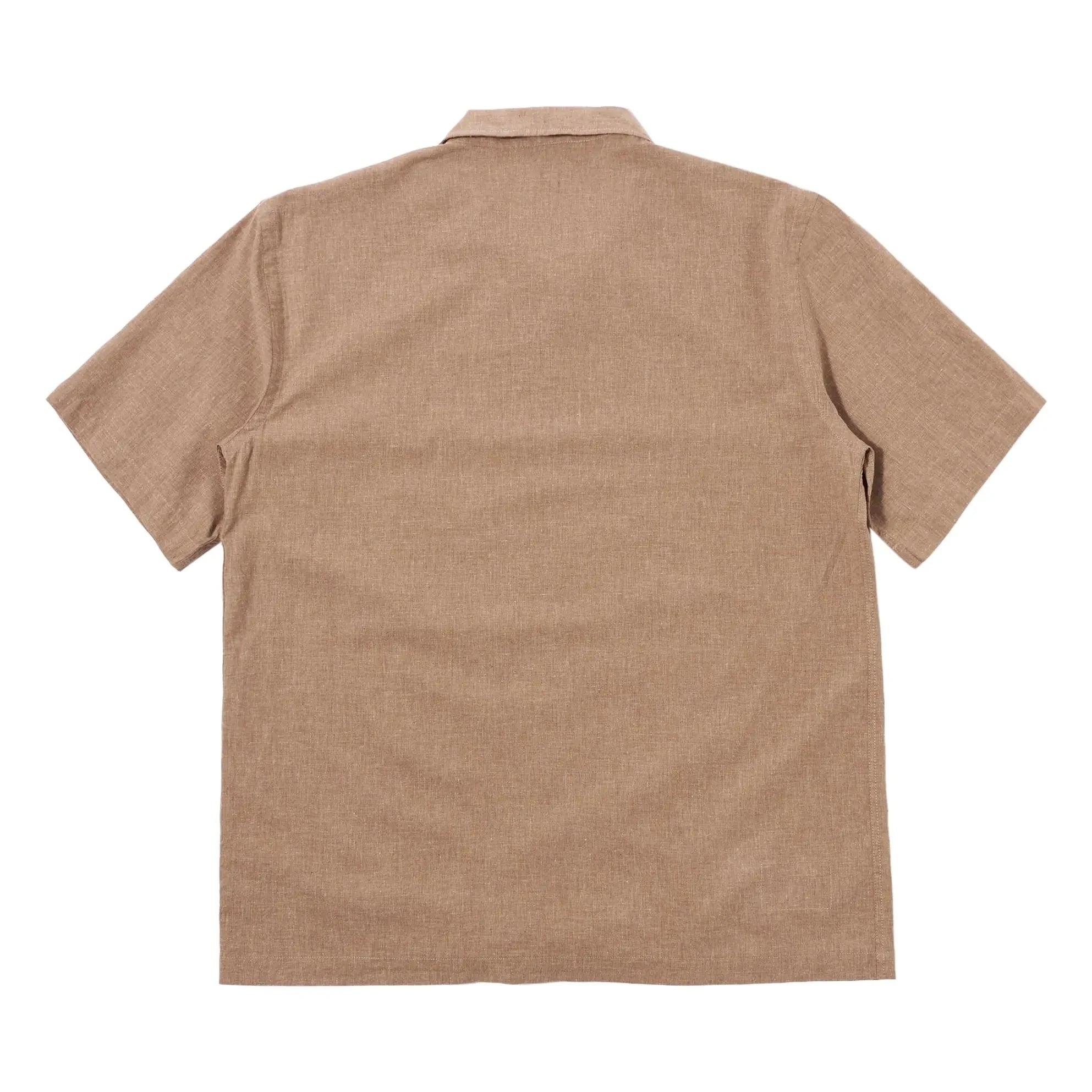 Universal Works - Chemise Road Sido Lin | Kahverengi