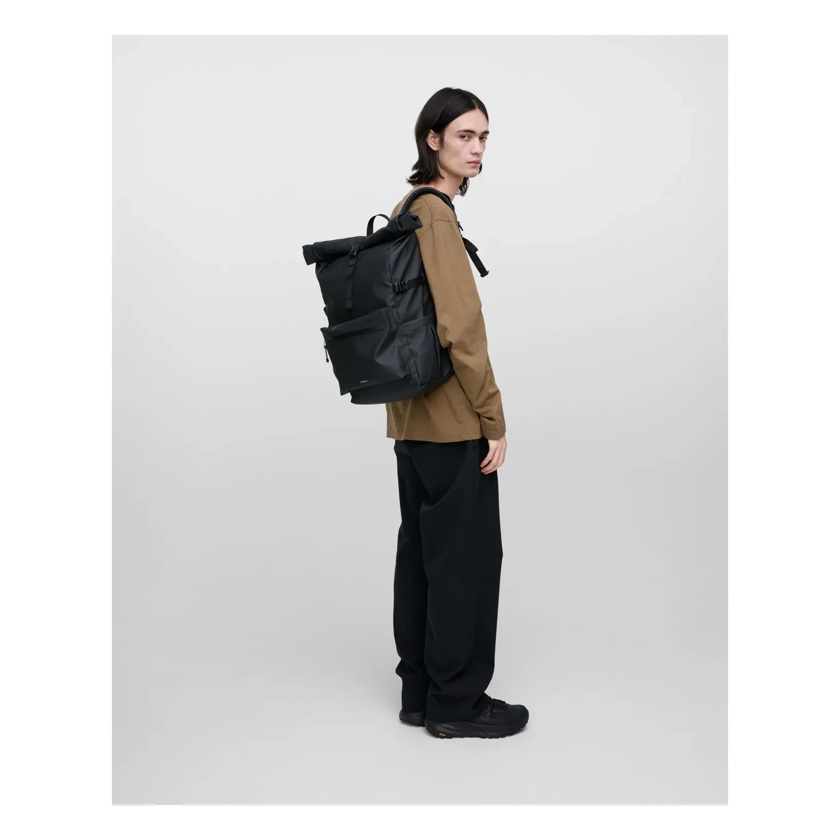 Sandqvist - Rolltop Sırt Çantası 16 | Siyah