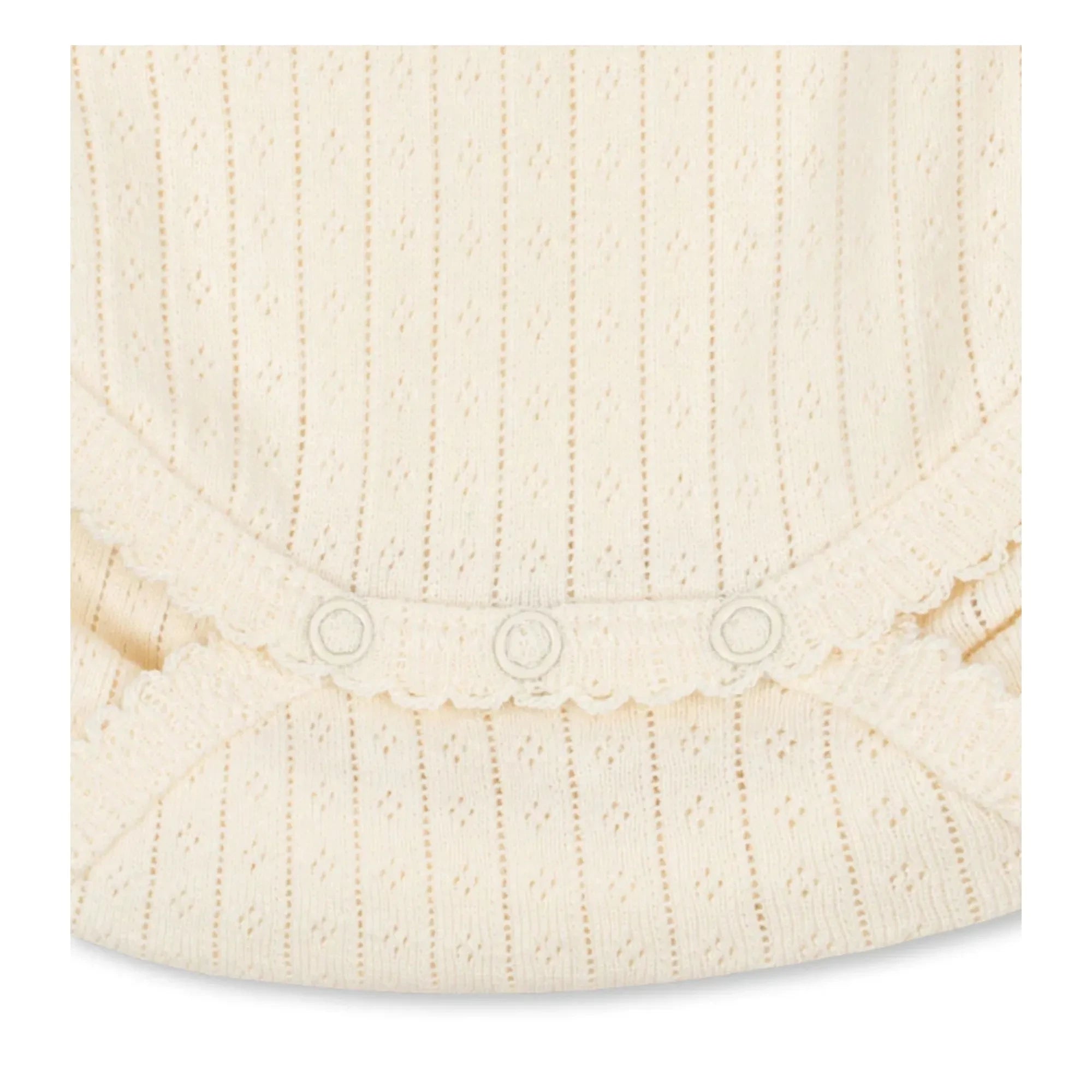 Konges Sløjd - Minnie Ribbed Bodysuit Organic Cotton | Ecru
