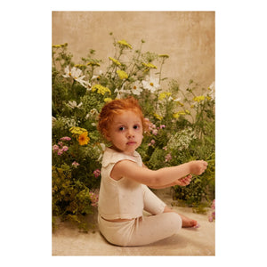 Louise Misha - Manou Strickleggings | Creme