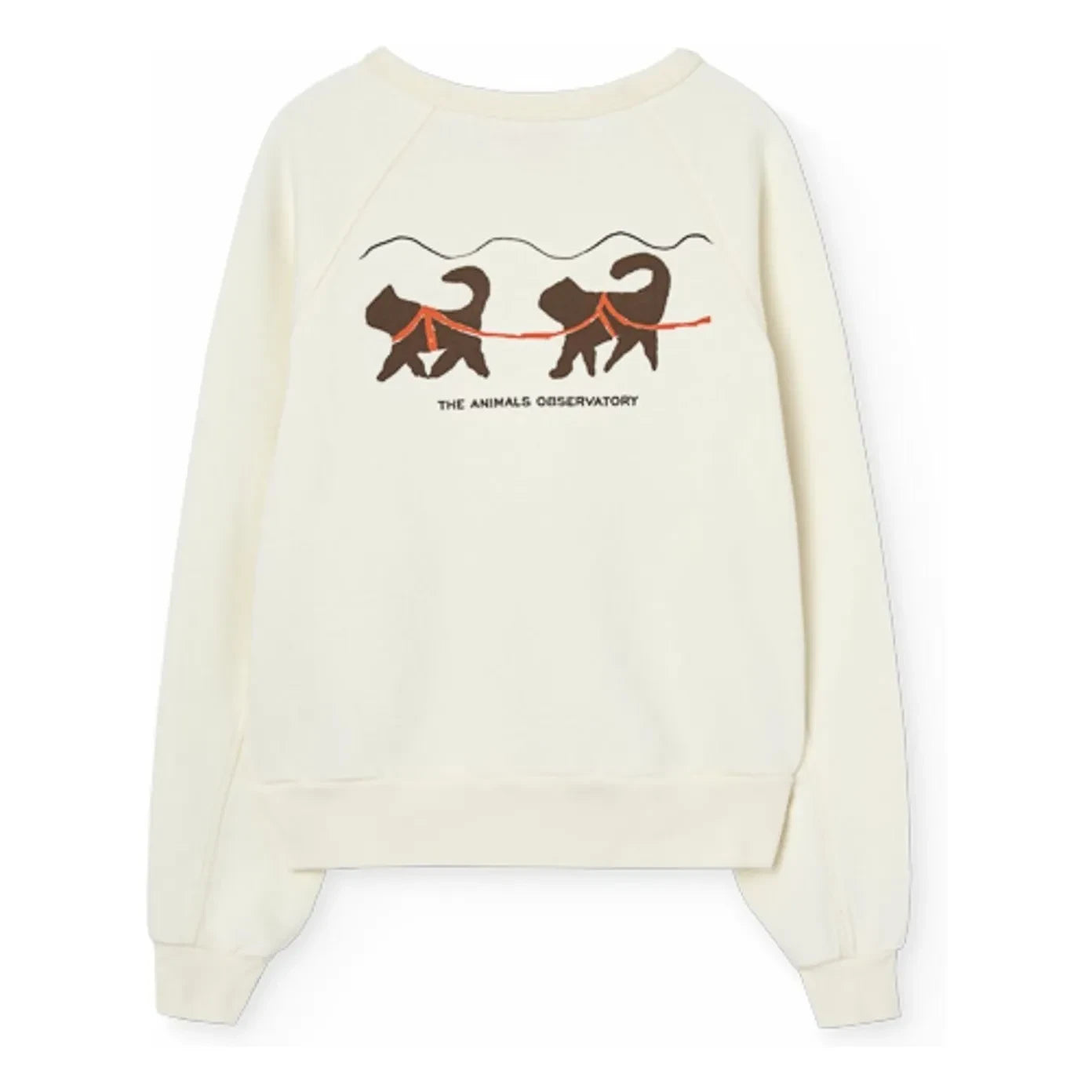 The Animals Observatory - Shark sweatshirt | Ecru