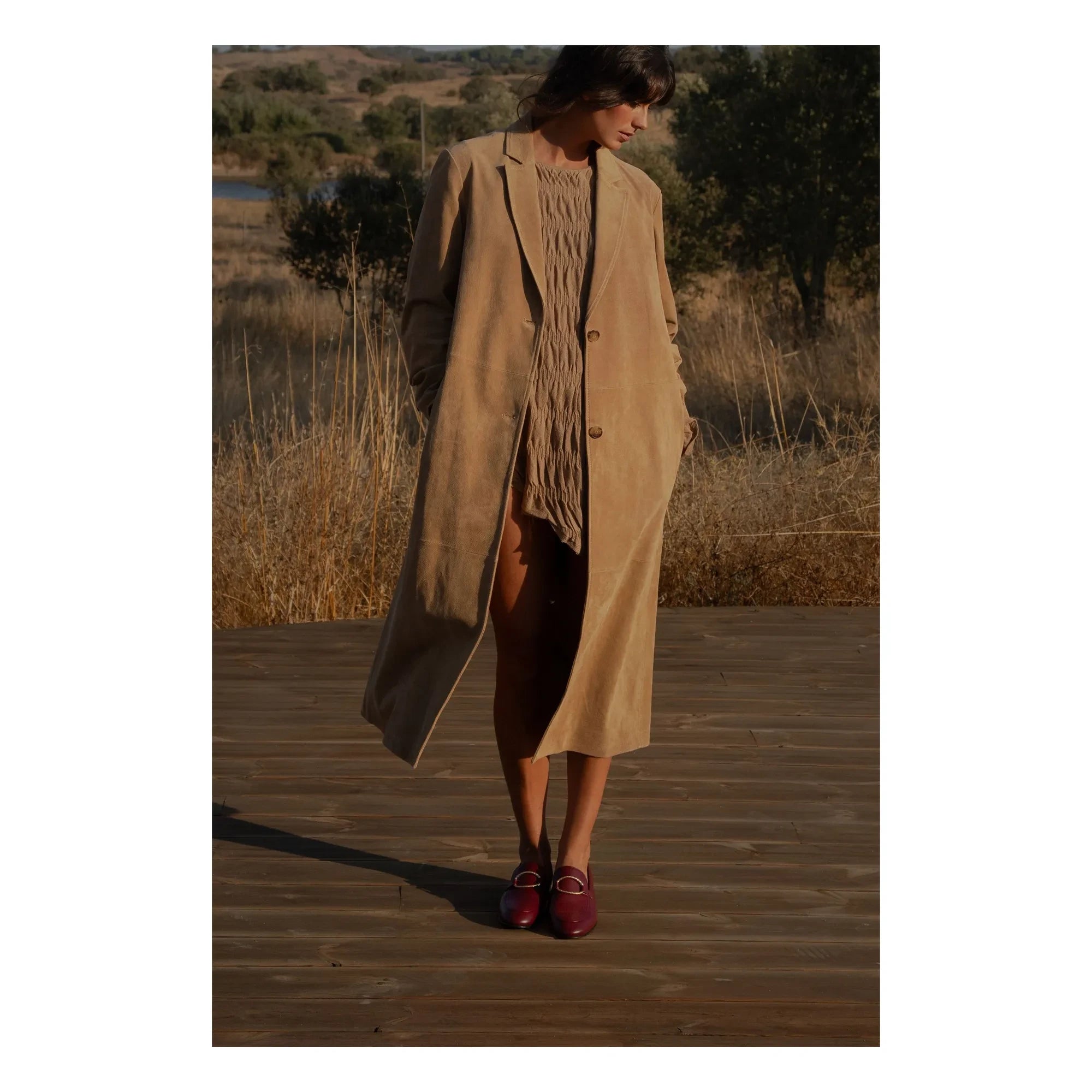 Lachoix - Tomboy Chic loafer | Bordo
