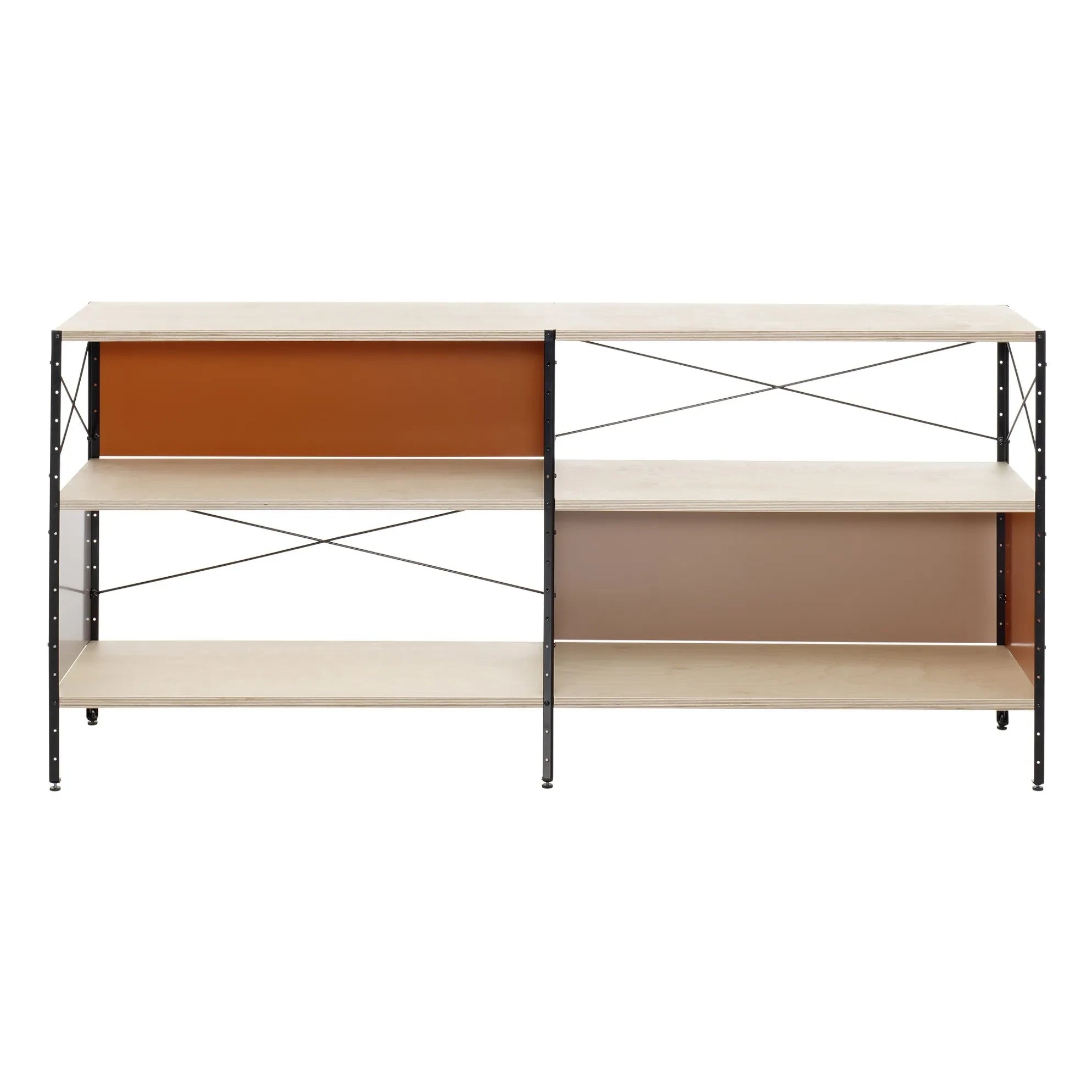 Vitra - Eames Depolama Ünitesi ESU, Raf - 2 Raflı - Charles & Ray Eames, 1949