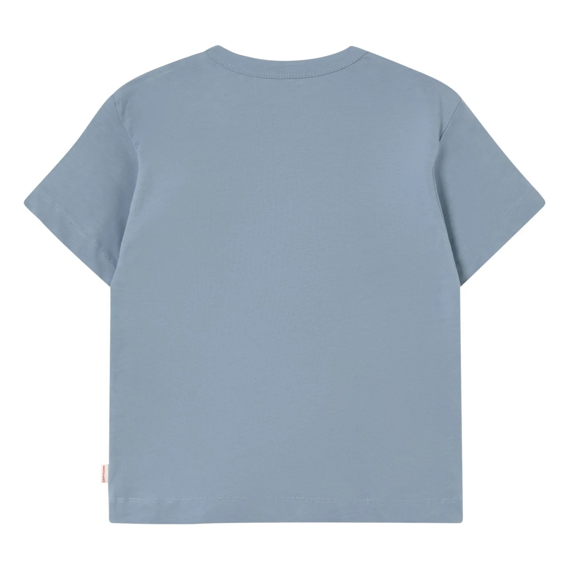 Tinycottons - Tiny 26 Organik pamuklu T-shirt | Gri mavi