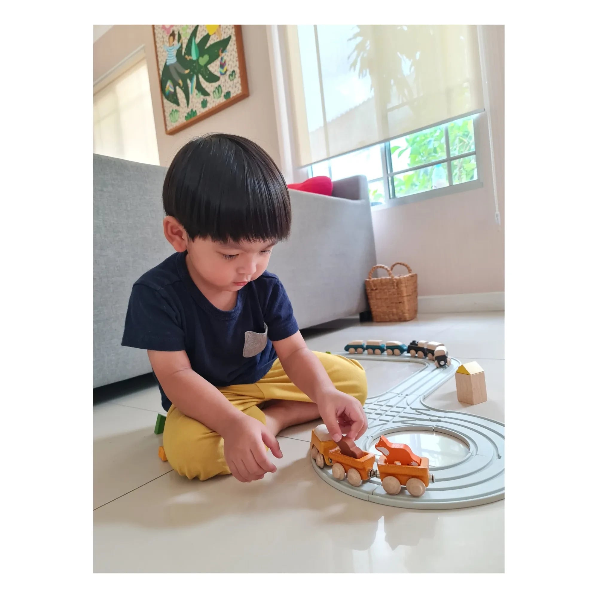 Plan Toys - Ahşap Yük Treni