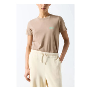 American Vintage - Ykobow Cotton T-Shirt | Beige