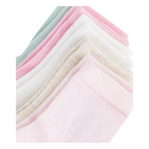 Petit Bateau - 5 Çift Düz Çorap | Pembe