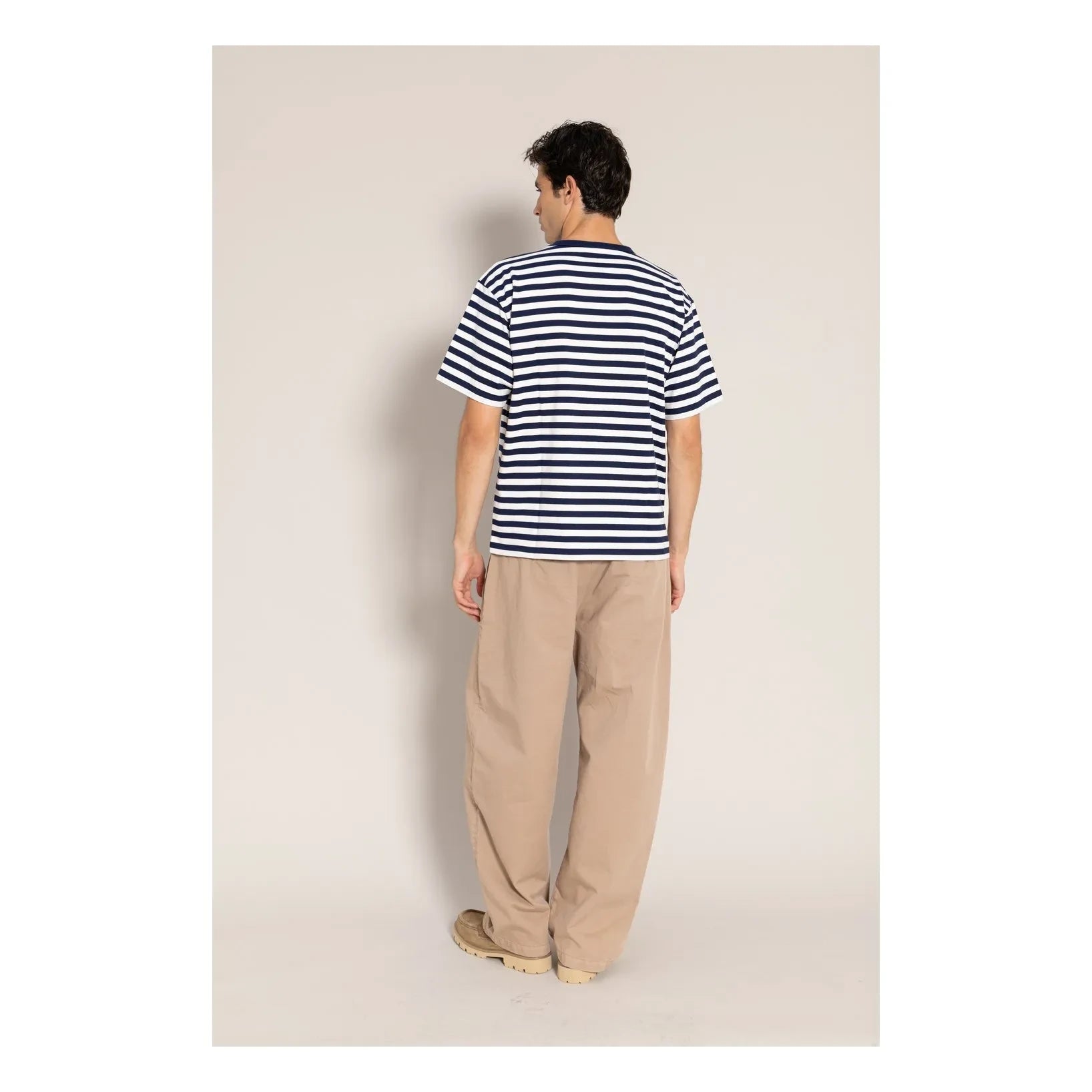 Smallable Man - Solal Çizgili Tişört | Mavi siyah