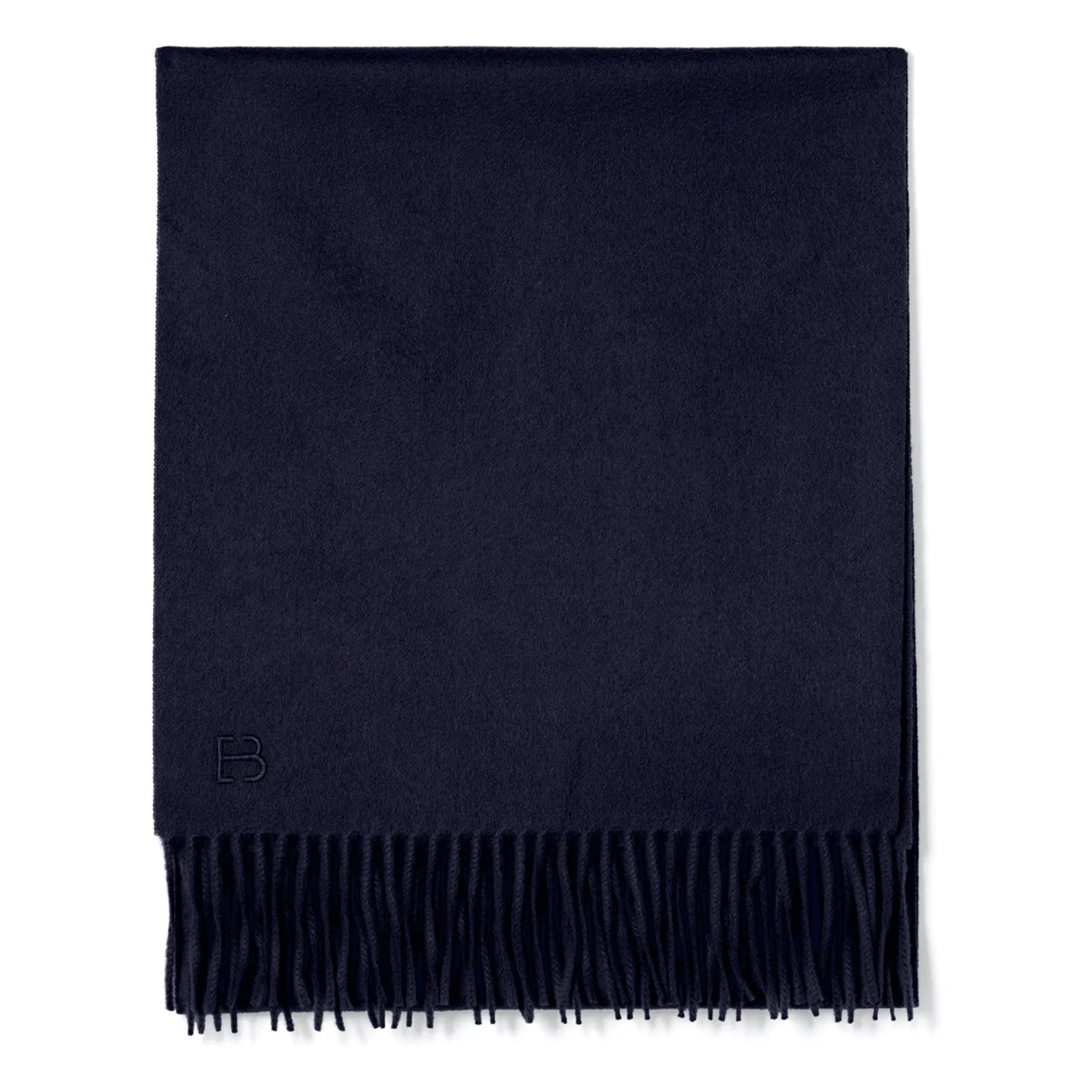 Bompard - Klassischer EB Kaschmirschal | Marineblau