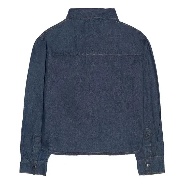 Finger in the nose - Crush Kısa Denim Gömlek | Denim brut