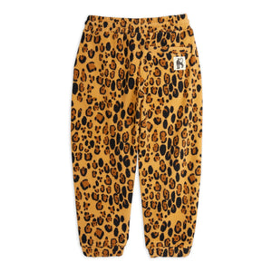 Mini Rodini - Geri Dönüştürülmüş Polyester Leopar Desenli Jogger | Bej