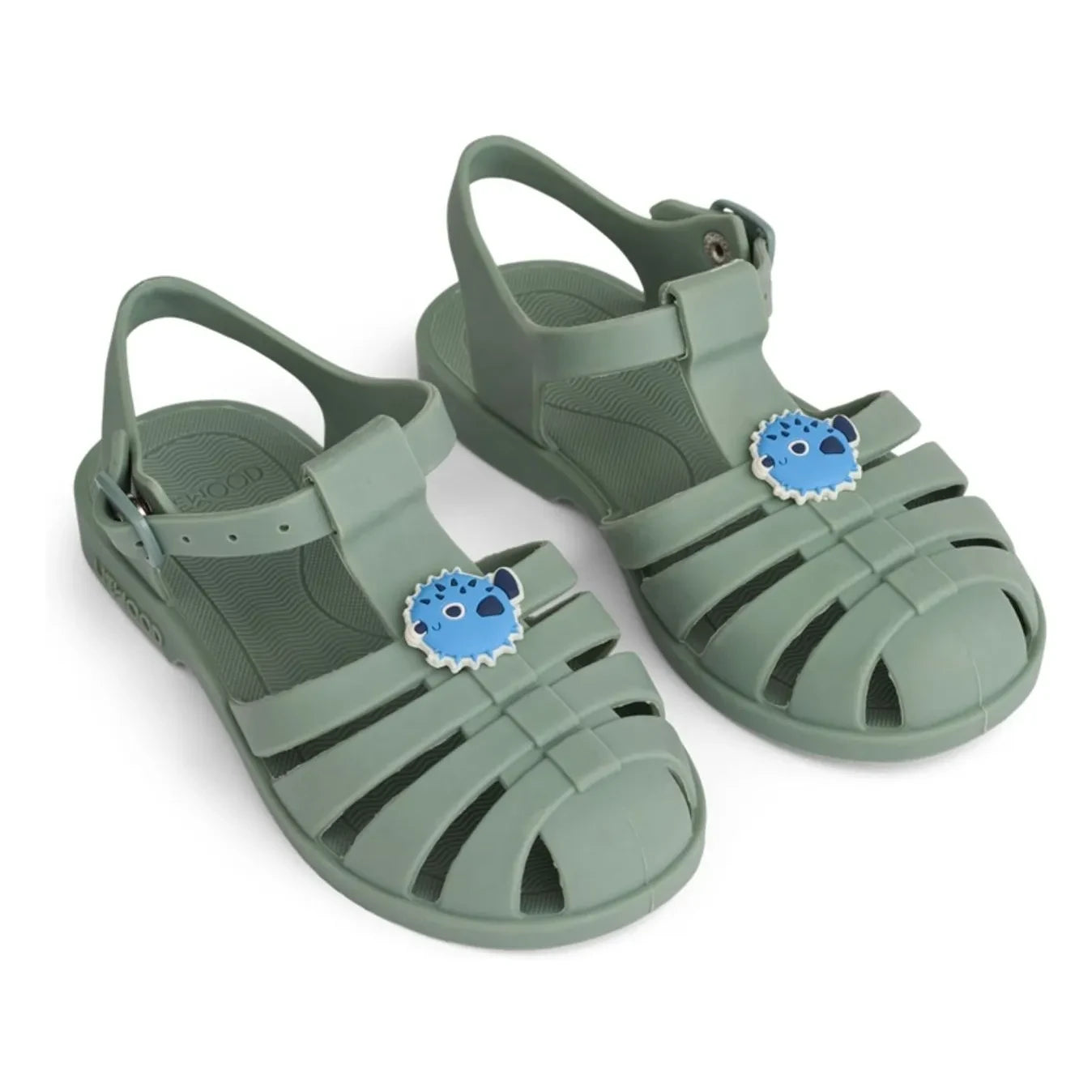 Liewood - Bre Charms Poisson-Globe Sandaletler | Haki