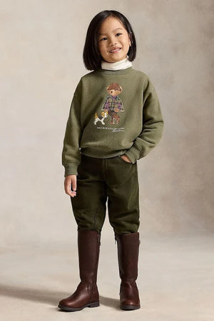 Pamuklu çocuk sweatshirt