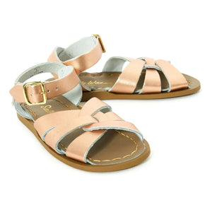Salt-Water - Salt-Water Original Wasserdichte Ledersandalen | Roségold