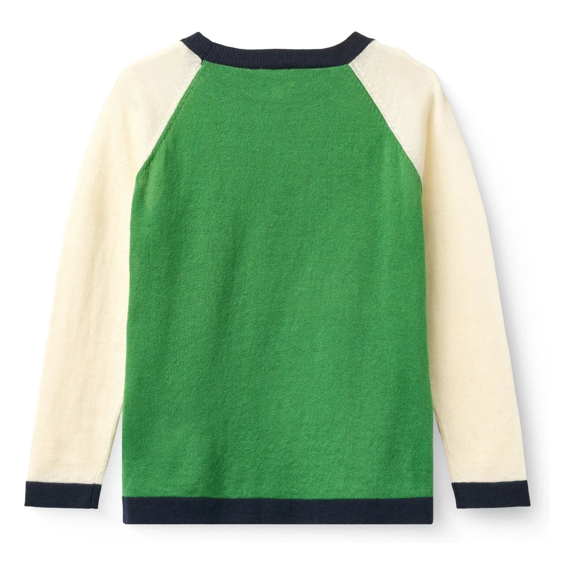 Copenhagen Colors - Color Blocked T-shirt Organic cotton knitted | Green